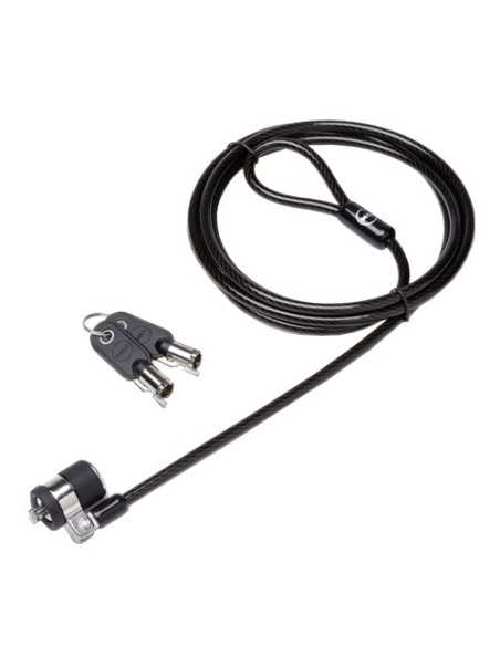 DELL 461-10220 cavo di sicurezza Nero, Argento 1,8 m