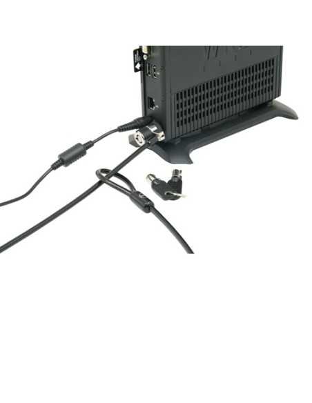 DELL 461-10220 cavo di sicurezza Nero, Argento 1,8 m