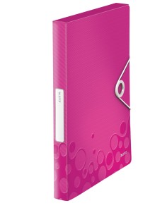 Leitz WOW Polipropilene (PP) Metallico, Rosa A4