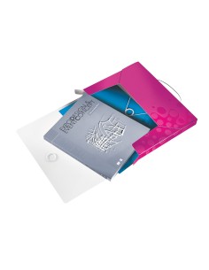 Leitz WOW Polipropilene (PP) Metallico, Rosa A4 2