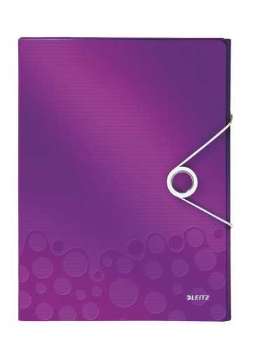 Leitz WOW Polipropilene (PP) Porpora A4