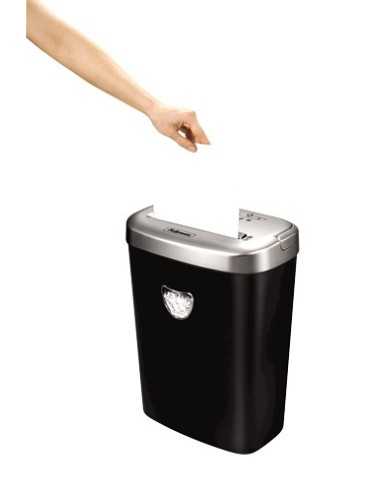 Fellowes 53C distruggi documenti Triturazione incrociata 22 cm Nero