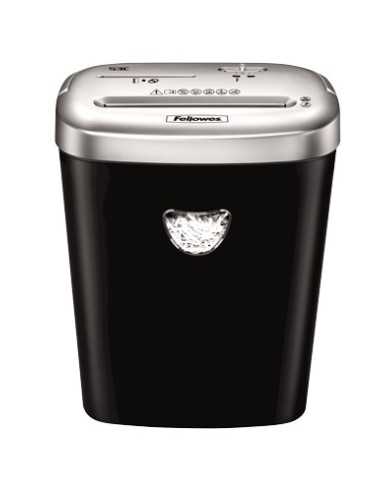 Fellowes 53C distruggi documenti Triturazione incrociata 22 cm Nero
