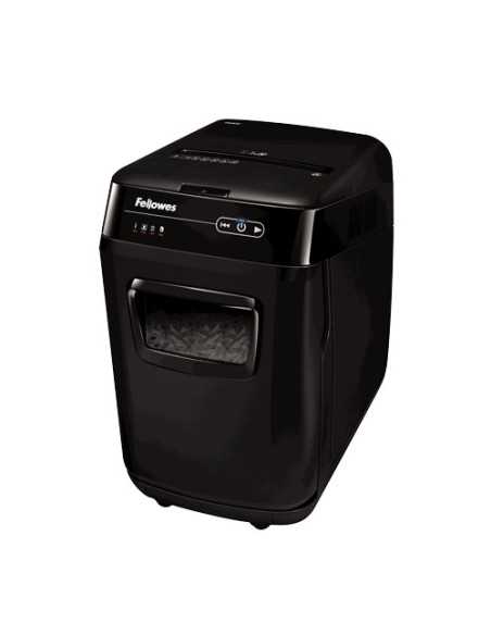Fellowes AutoMax 200C distruggi documenti Triturazione incrociata 23 cm Nero