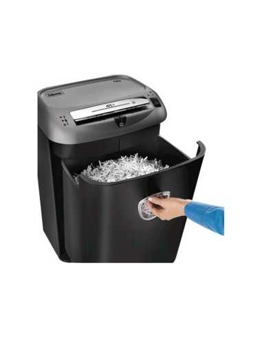 Fellowes 75Cs distruggi documenti Triturazione incrociata 23 cm Nero