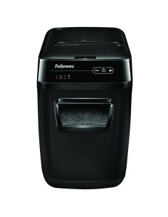 Fellowes AutoMax 150C distruggi documenti Triturazione incrociata 23 cm Nero, Grigio