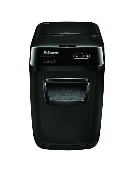 Fellowes AutoMax 150C distruggi documenti Triturazione incrociata 23 cm Nero, Grigio