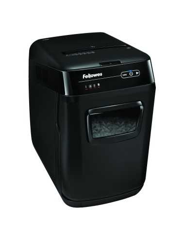 Fellowes AutoMax 150C distruggi documenti Triturazione incrociata 23 cm Nero, Grigio
