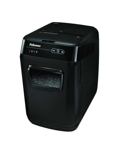 Fellowes AutoMax 150C distruggi documenti Triturazione incrociata 23 cm Nero, Grigio
