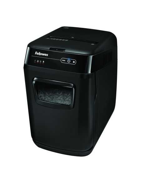 Fellowes AutoMax 150C distruggi documenti Triturazione incrociata 23 cm Nero, Grigio