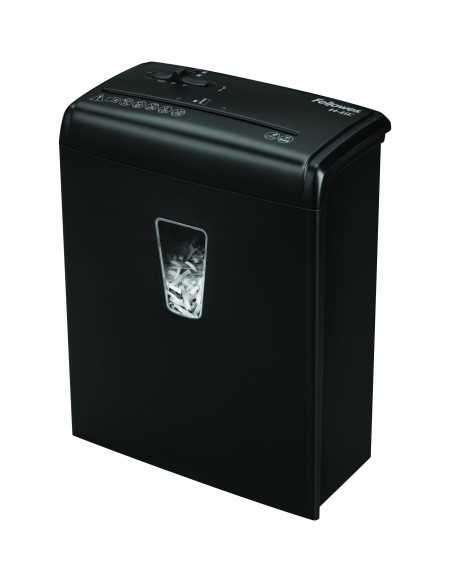 Fellowes H-6C distruggi documenti Triturazione incrociata 23 cm Nero