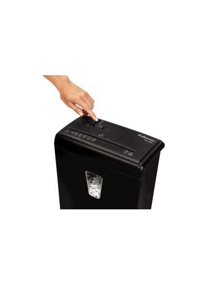 Fellowes H-6C distruggi documenti Triturazione incrociata 23 cm Nero