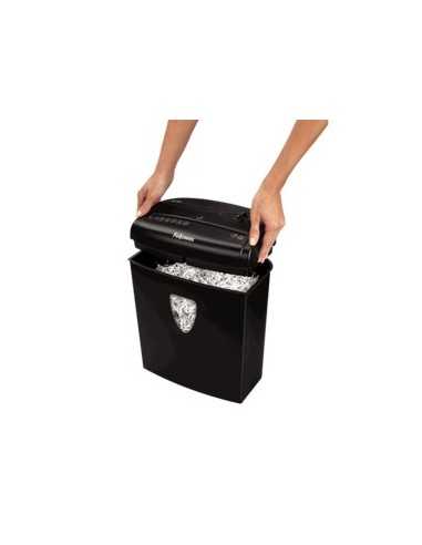 Fellowes H-8C distruggi documenti Triturazione incrociata 23 cm Nero