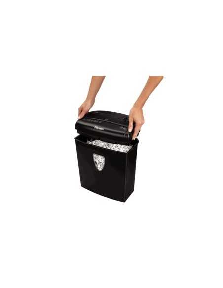 Fellowes H-8C distruggi documenti Triturazione incrociata 23 cm Nero