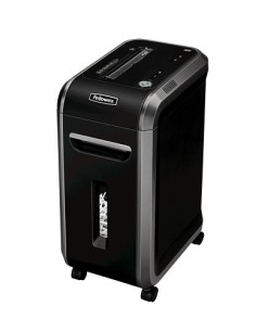 Fellowes 90S distruggi documenti Taglio a striscia 23 cm Nero, Argento