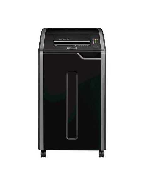 Fellowes 425Ci distruggi documenti Triturazione incrociata 30 cm Nero, Argento