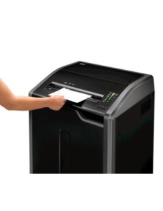Fellowes 485Ci distruggi documenti Triturazione incrociata 40 cm Nero 2