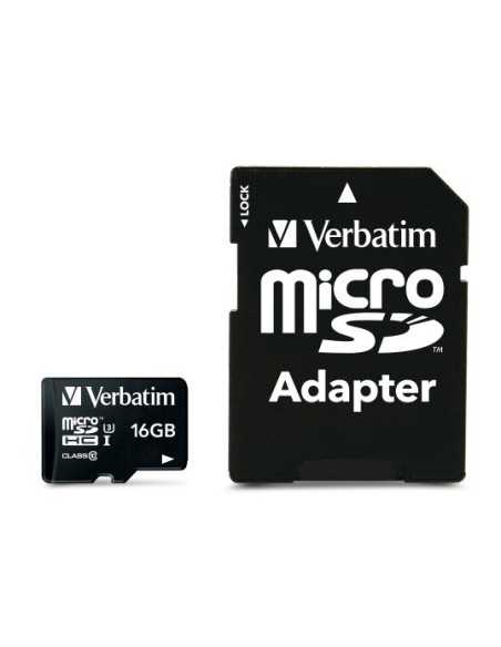 Verbatim Pro 16 GB MicroSDHC UHS Classe 10
