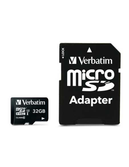 Verbatim Pro 32 GB MicroSDHC UHS Classe 10