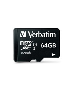 Verbatim Pro 64 GB MicroSDXC UHS Classe 10 2
