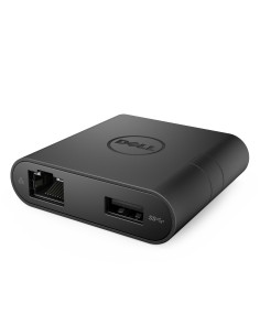 DELL DA200 Cablato USB 3.2 Gen 1 (3.1 Gen 1) Type-C Nero