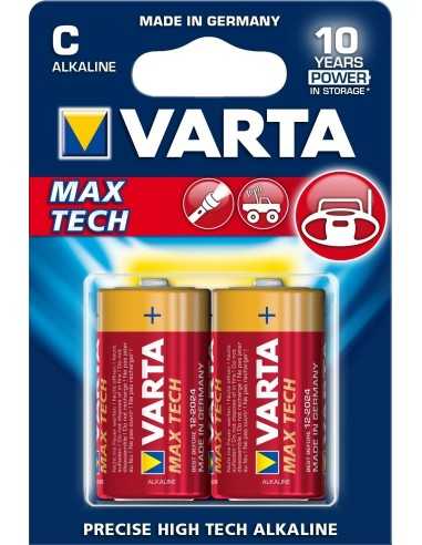 Varta MAX TECH 2x Alkaline C Batteria monouso Alcalino