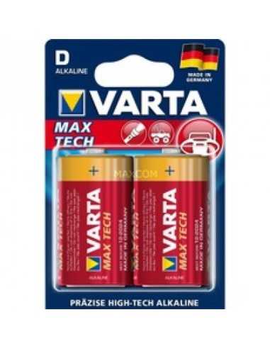 Varta MAX TECH 2x Alkaline D Batteria monouso Alcalino