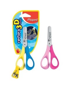 Maped Forbici Blu, Rosa, Giallo