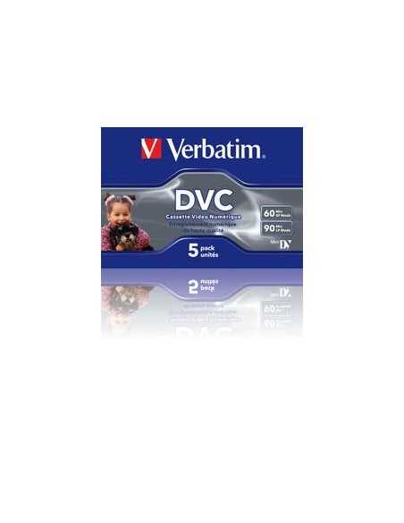 Verbatim Digital Video Cassette 60 Min 5 Pack 5 pz