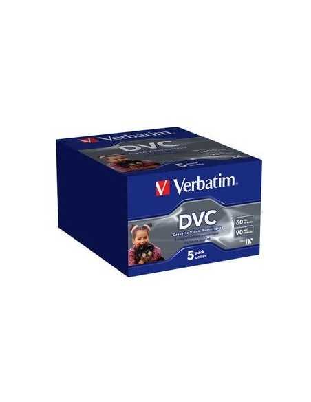 Verbatim Digital Video Cassette 60 Min 5 Pack 5 pz