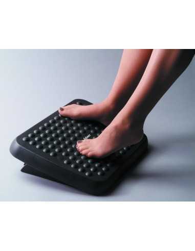 Fellowes 48121-70 poggiapiede da scrivania Nero