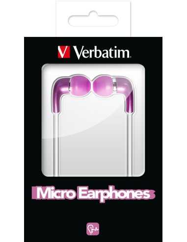 Verbatim Micro auricolari - Rosa