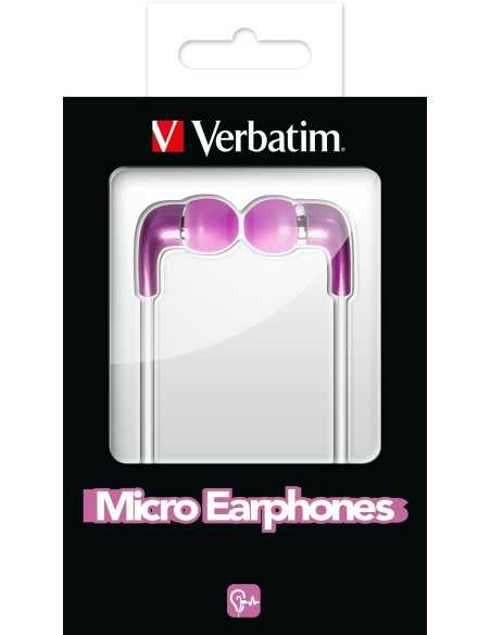 Verbatim Micro auricolari - Rosa