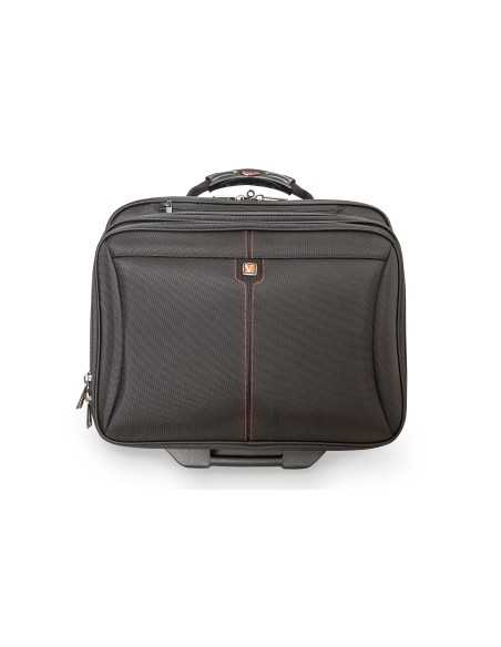 Verbatim Frankfurt borsa per notebook 39,6 cm (15.6") Custodia trolley Nero