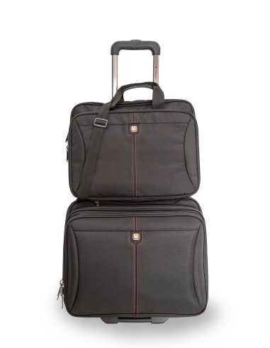 Verbatim Frankfurt borsa per notebook 39,6 cm (15.6") Custodia trolley Nero
