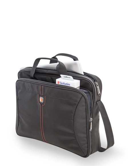 Verbatim Frankfurt borsa per notebook 39,6 cm (15.6") Custodia trolley Nero