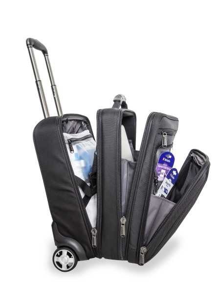 Verbatim Copenhagen borsa per notebook 40,6 cm (16") Custodia trolley Nero