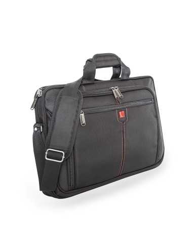 Verbatim London borsa per notebook 43,2 cm (17") Borsa da corriere Nero