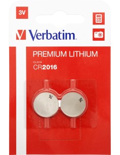 Verbatim Batterie a bottone al litio CR2016