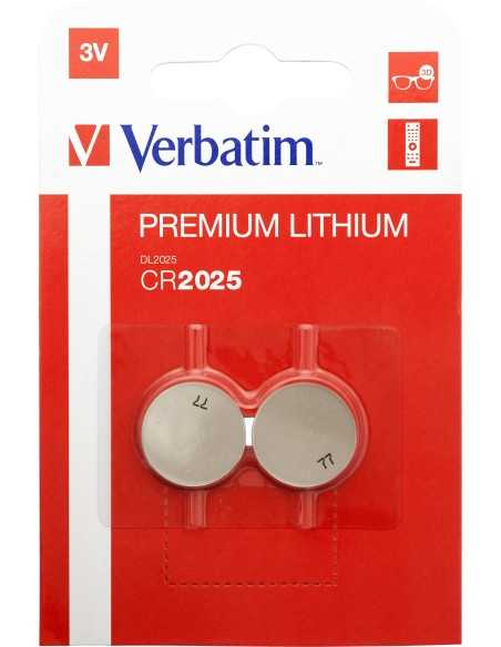 Verbatim Batterie a bottone al litio CR2025