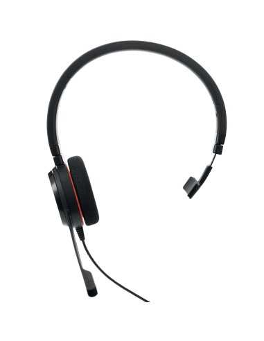 Jabra Evolve 20 MS Mono Auricolare Cablato A Padiglione Ufficio USB tipo A Nero