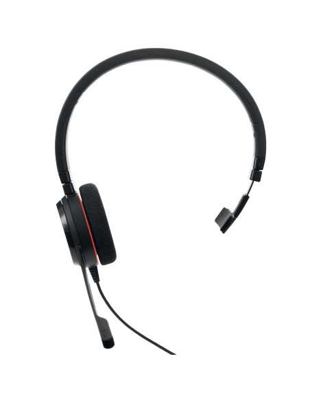 Jabra Evolve 20 UC Mono Auricolare Cablato A Padiglione Ufficio USB tipo A Nero