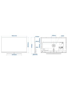 Philips 49HFL7011T 12 TV Hospitality 124,5 cm (49") 4K Ultra HD 400 cd m² Smart TV Grigio 45 W 2