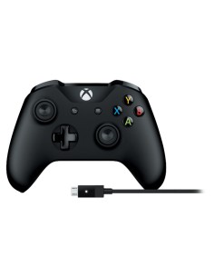 Microsoft 4N6-00002 periferica di gioco Nero Bluetooth USB Gamepad PC, Xbox One