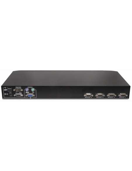 Vertiv Avocent 4 Computer - 1 Utente Locale - 2048 x 1536 - 2 x Porta PS 2USBVGA - 1U - Rack-Montabile, Desktop