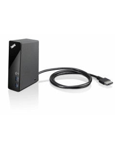 Lenovo 4X10A06086 replicatore di porte e docking station per notebook Cablato Nero
