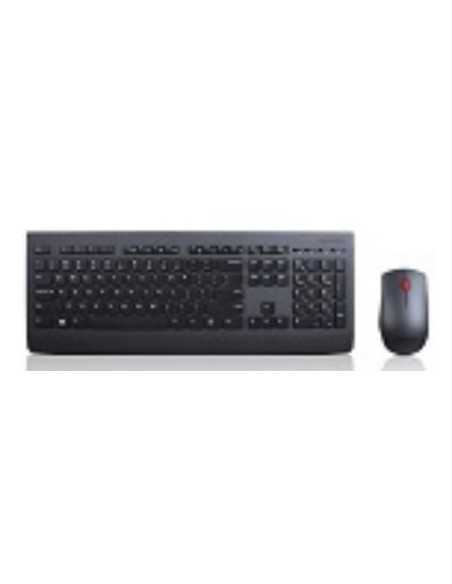 Lenovo 4X30H56816 tastiera RF Wireless Nero