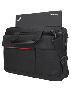 Lenovo ThinkPad 14.1" Professional Slim Topload borsa per notebook 35,8 cm (14.1") Valigetta ventiquattrore Nero, Rosso 2