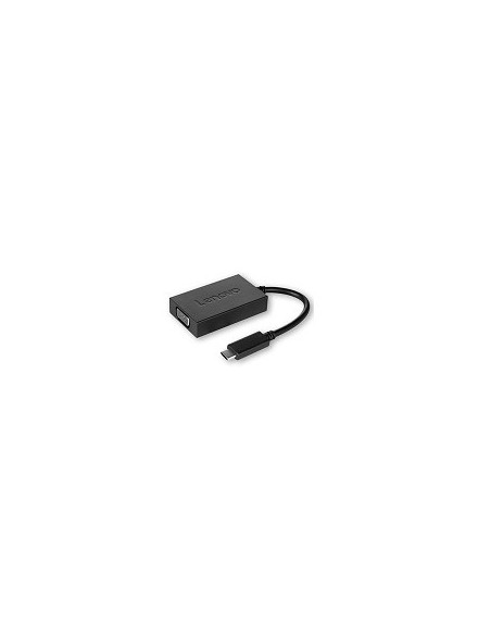Lenovo USB C - VGA adattatore grafico USB 1920 x 1080 Pixel Nero