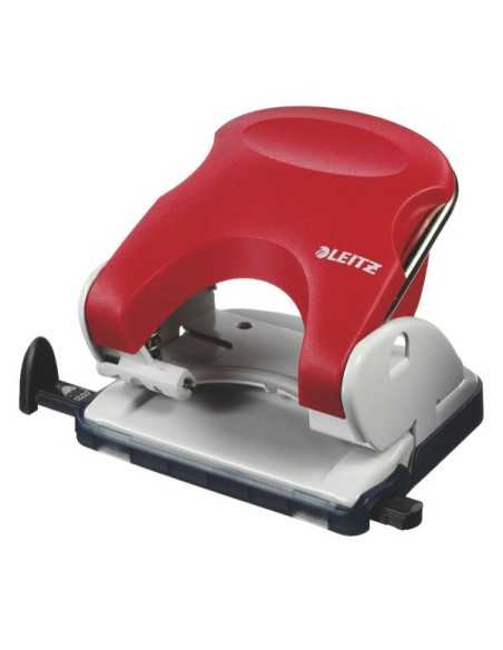 Leitz Topstyle Desktop perforator perforatore e accessori 25 fogli Rosso